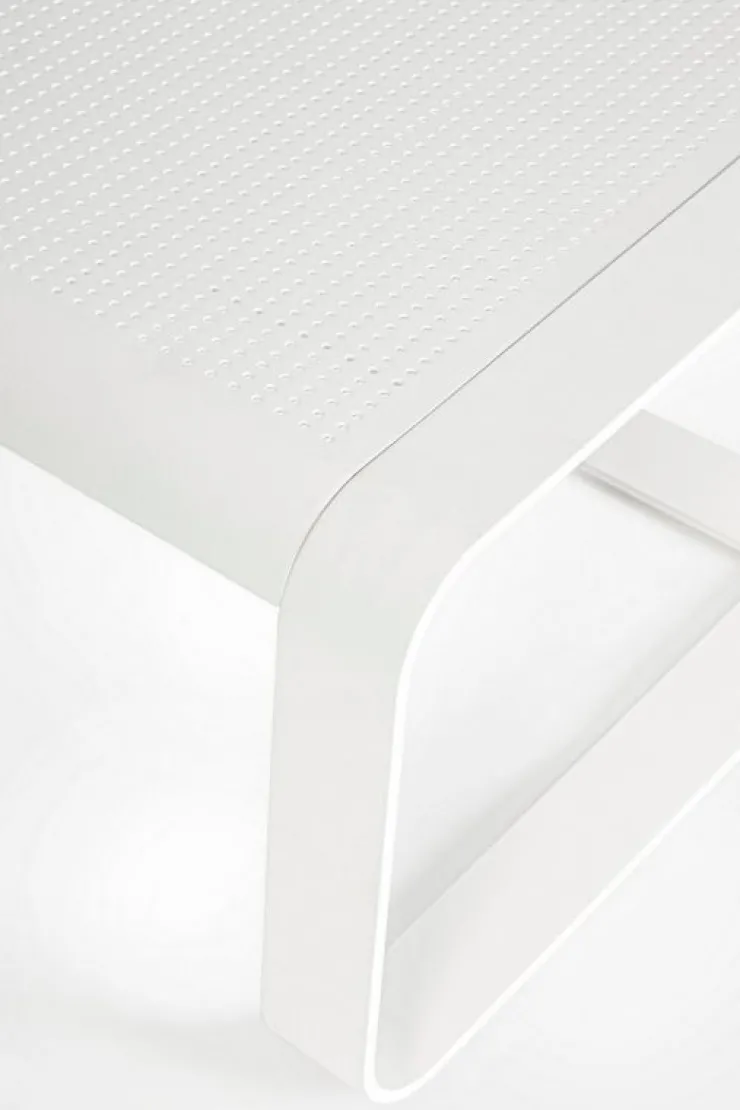 Tavolini>Bizzotto TAVOLINO IN ALLUMINIO BIANCO YK11 - MERRIGAN