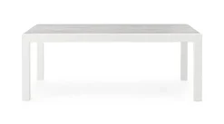 Tavolini>Bizzotto TAVOLINO IN ALLUMINIO BIANCO JX11 - KLEDI