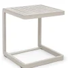 Tavolini>Bizzotto TAVOLINO IN ALLUMINIO 40X40 - KONNOR RASTIN