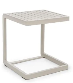 Tavolini>Bizzotto TAVOLINO IN ALLUMINIO 40X40 - KONNOR RASTIN