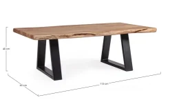 Tavolini>Bizzotto TAVOLINO IN LEGNO - ARTUR