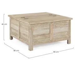 Tavolini>Bizzotto TAVOLINO IN LEGNO - MAYRA