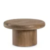 Tavolini>Bizzotto TAVOLINO IN LEGNO BROWN D60 - LOPEZ