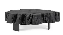 Tavolini>Bizzotto TAVOLINO IN LEGNO NERO - KEVAL