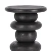 Tavolini>Bizzotto TAVOLINO IN LEGNO NERO - LOPEZ