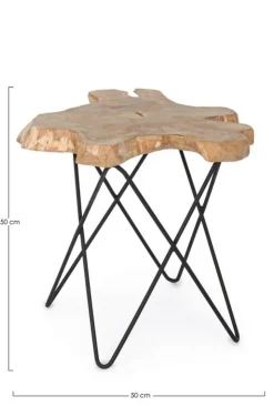 Tavolini>Bizzotto TAVOLINO IN LEGNO NERO - SAVANNA