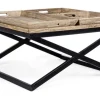 Tavolini>Bizzotto TAVOLINO IN LEGNO 90X90 - TRAY