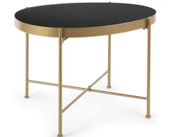 Tavolini>Bizzotto TAVOLINO IN METALLO COLOR ORO - RASHIDA