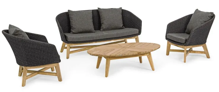 Tavolini>Bizzotto TAVOLINO IN TEAK - COACHELLA