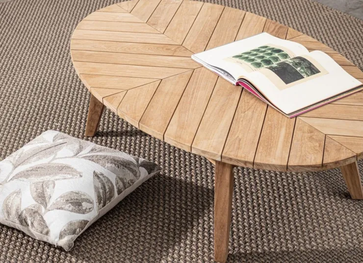Tavolini>Bizzotto TAVOLINO IN TEAK - COACHELLA