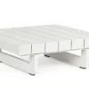 Tavolini>Bizzotto TAVOLINO MODULARE IN ALLUMINIO BIANCO WG20 - INFINITY