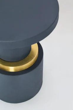 Tavolini>Bizzotto TAVOLINO MUDIT BLU SCURO D35