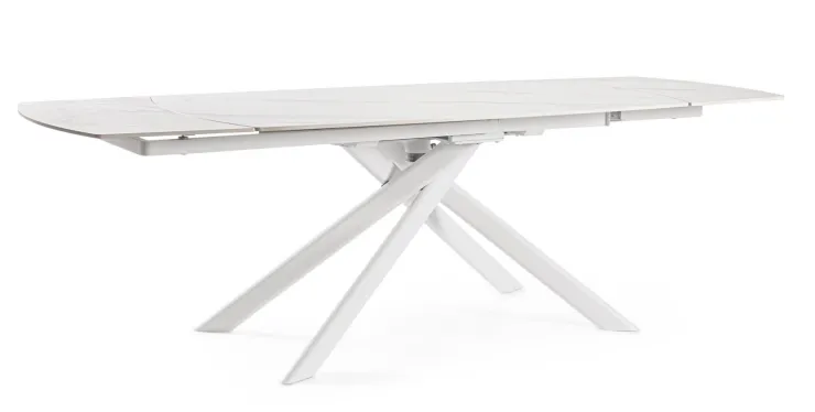 Tavoli>Bizzotto TAVOLO ALL. JOAKIM 160-240X90 BIANCO