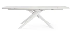 Tavoli>Bizzotto TAVOLO ALL. JOAKIM 160-240X90 BIANCO
