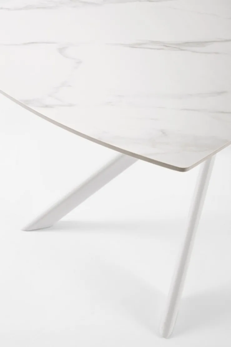 Tavoli>Bizzotto TAVOLO ALL. JOAKIM 160-240X90 BIANCO