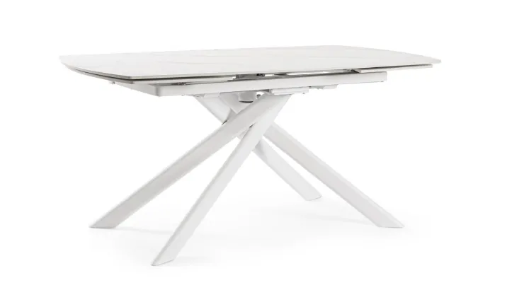 Tavoli>Bizzotto TAVOLO ALL. JOAKIM 160-240X90 BIANCO