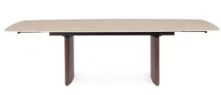 Tavoli>Bizzotto TAVOLO ALL. MAILIS 180/260X90 NOCE/TRAV.