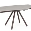 Tavoli>Bizzotto TAVOLO ALL.RAITA 119/178X89 RUST/GRIG.C