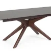 Tavoli>Bizzotto TAVOLO AL.MARITTA 170/250X90 NOCE/GRIGIO