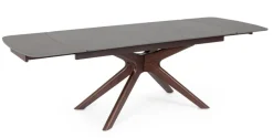 Tavoli>Bizzotto TAVOLO AL.MARITTA 170/250X90 NOCE/GRIGIO