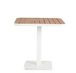 Tavoli>Bizzotto TAVOLO BELMAR 75X75 BIANCO YK11