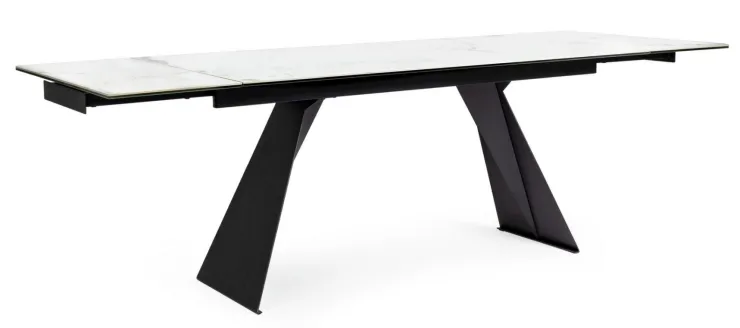 Tavoli>Bizzotto TAVOLO CON PIANO IN CERAMICA - BLAZAR