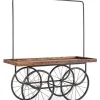 Carrelli Ed Espositori>Bizzotto TAVOLO ESPOSITORE IN LEGNO CON RUOTE