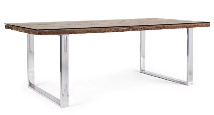 Tavoli>Bizzotto TAVOLO FISSO IN LEGNO 220X100 - STANTON