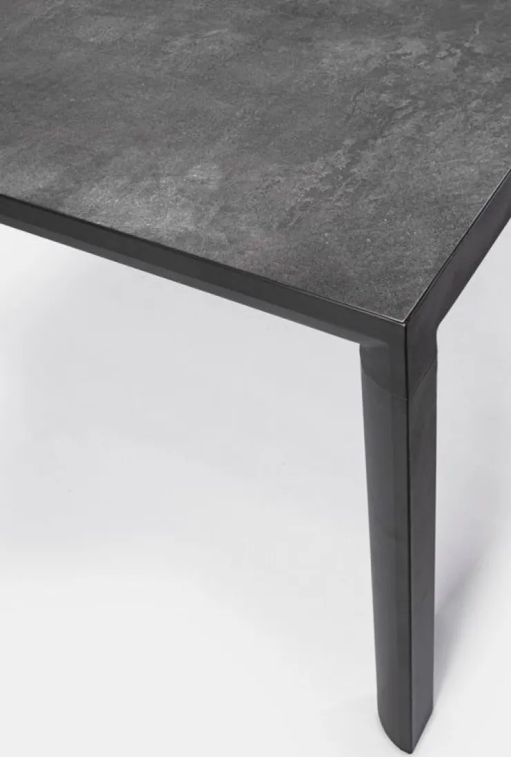 Tavoli>Bizzotto TAVOLO IN ALLUMINIO ANTRACITE JX55 - MASON