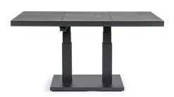 Tavoli>Bizzotto TAVOLO IN ALLUMINIO ANTRACITE JX55 - TRUMAN