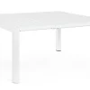 Tavoli>Bizzotto TAVOLO IN ALLUMINIO BIANCO CX21 - KIPLIN