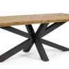 Tavoli>Bizzotto TAVOLO IN ALLUMINIO CARBON RT02 - PALMDALE