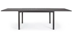 Tavoli>Bizzotto TAVOLO IN ALLUMINIO 135/270X90 ANTRACITE YK13 - PELAGIUS