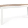 Tavoli>Bizzotto TAVOLO IN ALLUMINIO 220-340X100 BIANCO YK11 - BELMAR