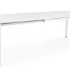 Tavoli>Bizzotto TAVOLO IN ALLUMINIO 200/300X110 BIANCO CX21-KONNOR