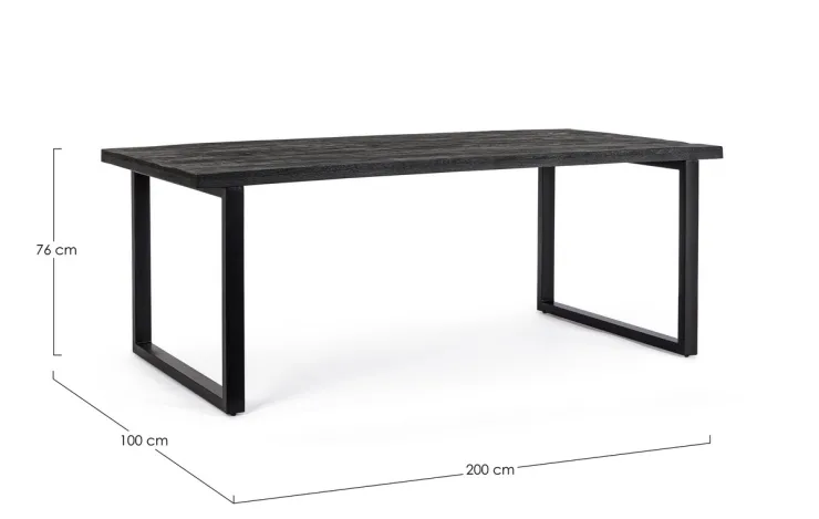 Tavoli>Bizzotto TAVOLO IN LEGNO 200X100 - HASTINGS