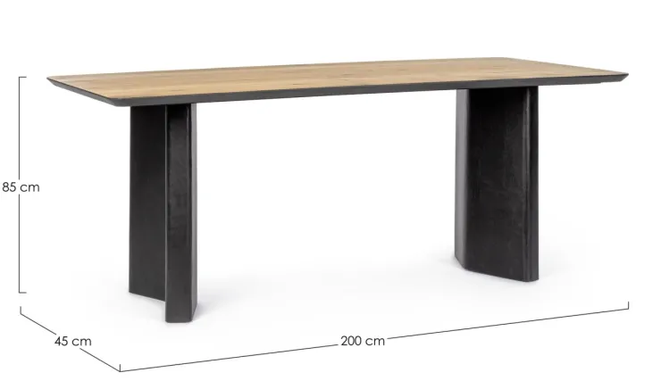 Tavoli>Bizzotto TAVOLO IN LEGNO 190X90 - STANWOOD