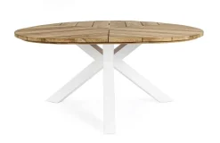 Tavoli>Bizzotto TAVOLO IN TEAK BIANCO RT01 - PALMDALE