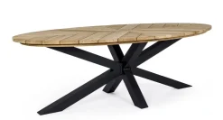 Tavoli>Bizzotto TAVOLO IN TEAK CARBON RT02 - PALMDALE