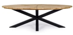 Tavoli>Bizzotto TAVOLO IN TEAK CARBON RT02 - PALMDALE