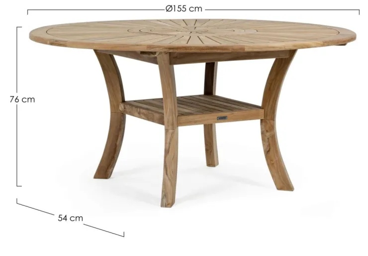 Tavoli>Bizzotto TAVOLO IN TEAK D155 - MARYLAND