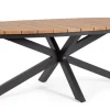 Tavoli>Bizzotto TAVOLO ZELMAR 218X115 ANTRACITE YK13