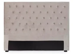 Letti>Bizzotto TESTIERA LETTO IN LEGNO GRIGIO CHIARO 160 - CASPAR