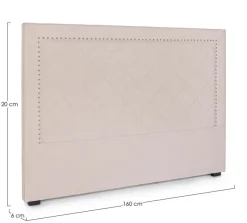Letti>Bizzotto TESTIERA LETTO IN LEGNO NATURALE 160 - AHURA