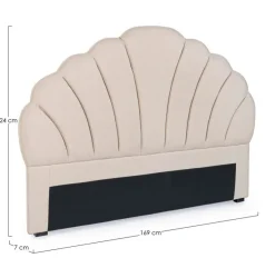 Letti>Bizzotto TESTIERA LETTO IN LEGNO NATURALE 169- AZAR