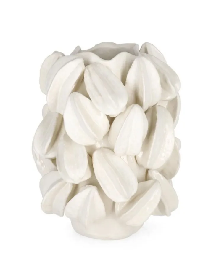 Vasi>Bizzotto VASO CARAMBOLA BIANCO H31