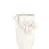Vasi>Bizzotto VASO DECORATIVO POPPY BIANCO H22
