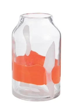 Vasi>Bizzotto VASO ERIDANUS VT ARANCIO BIANCO H24,5