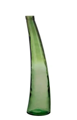 Vasi>Bizzotto VASO LOOPY CURVO VT VERDE H80