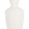 Vasi>Bizzotto VASO STRIPED BIANCO H47